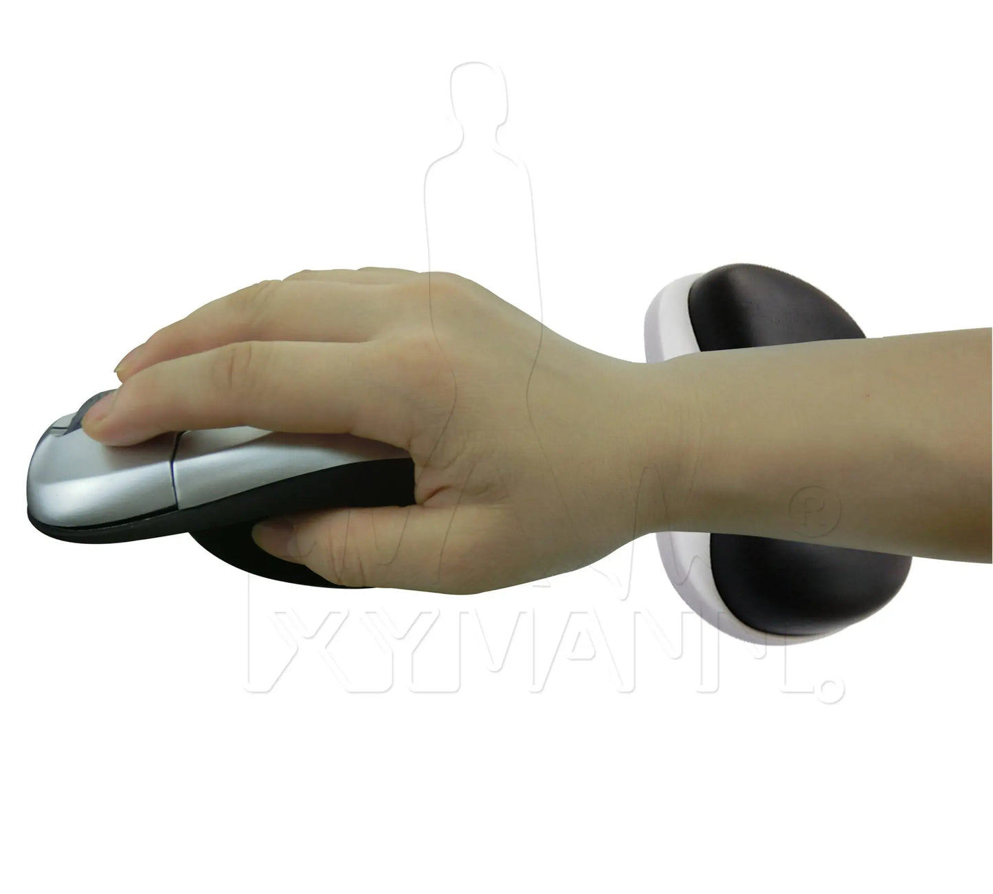 Xymann ergonomisch bewegende polssteun Xymann