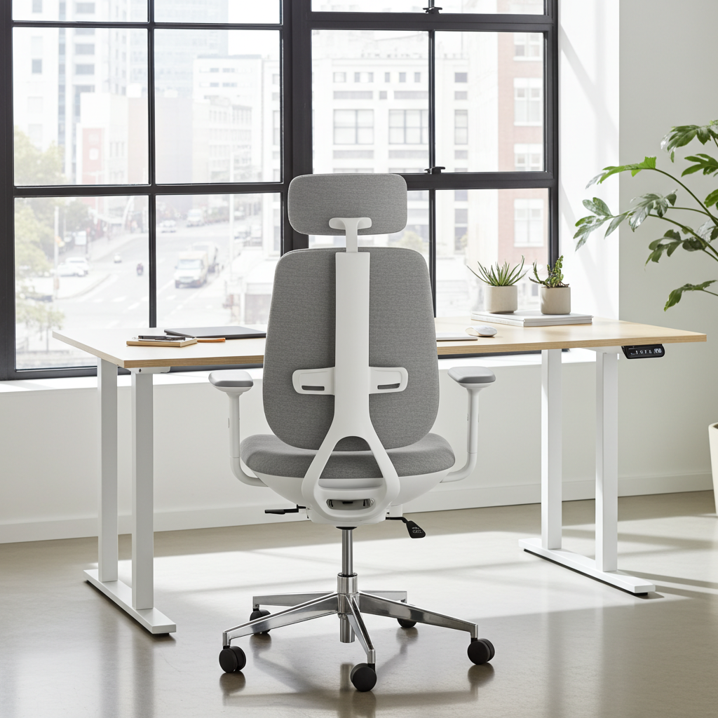 Ergonomische Bureaustoel - Dubbele airbag en verwarmde lendensteun