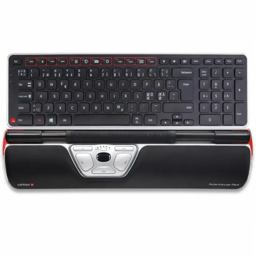 Contour RollerMouse RED – ergonomische muis met trackpad – bedraad Contour