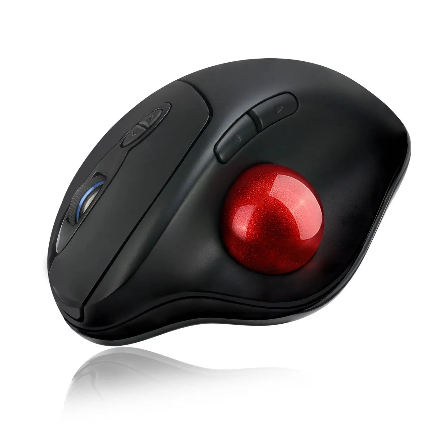 Draadloze programmeerbare ergonomische trackball muis Adesso