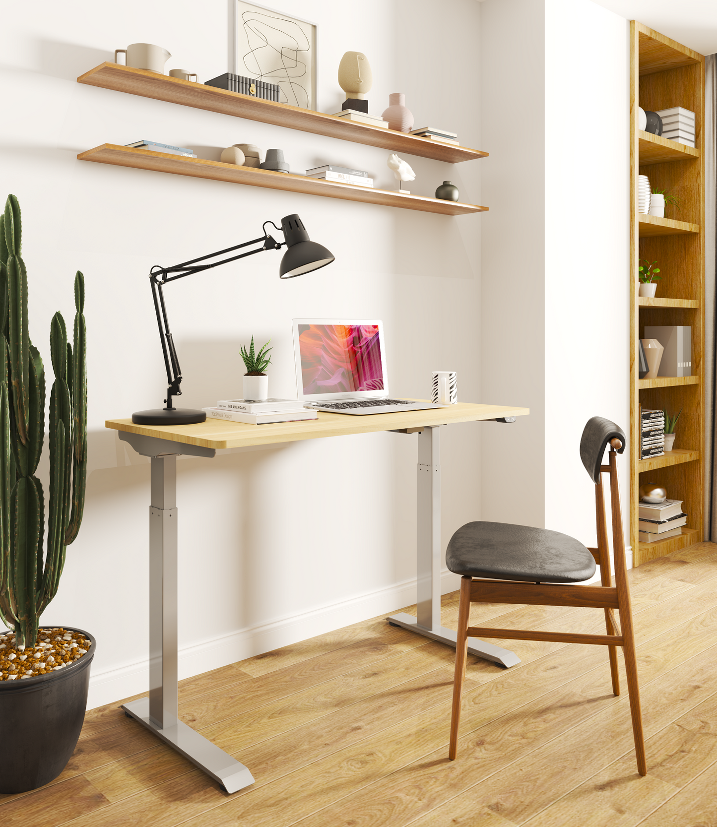 Zit-sta bureau - ergonomisch bureau in hoogte elektrisch verstelbaar