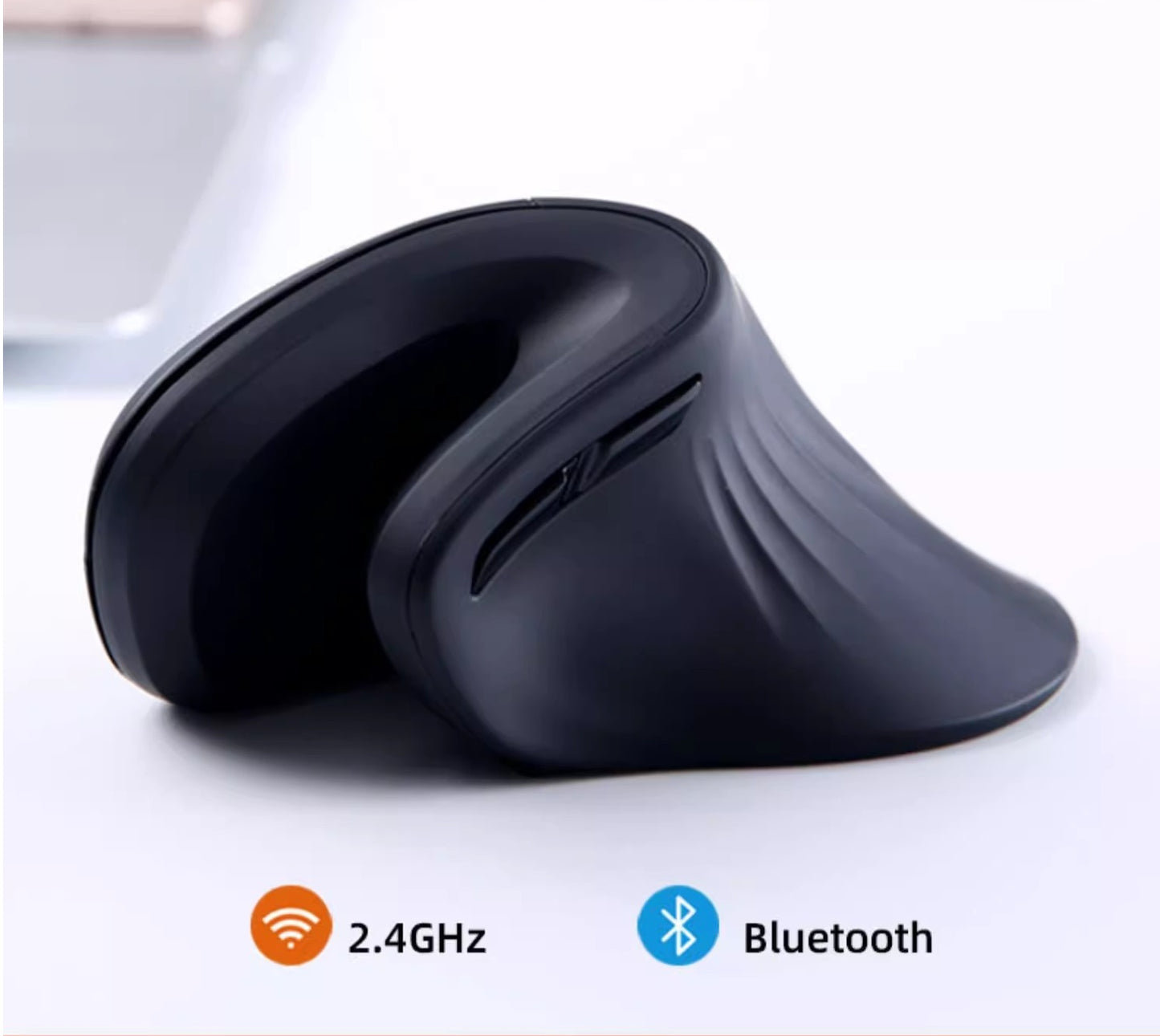 Ergonomische verticale muis – Draadloos en comfortabel