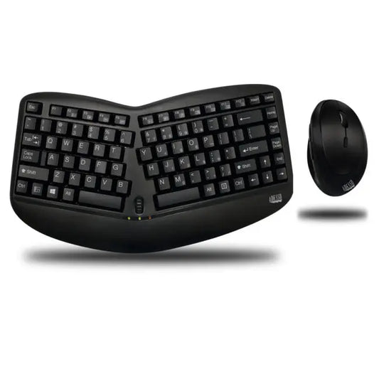 Adesso WKB-1150CB Ergonomisch mini toetsenbord en verticale muis Adesso