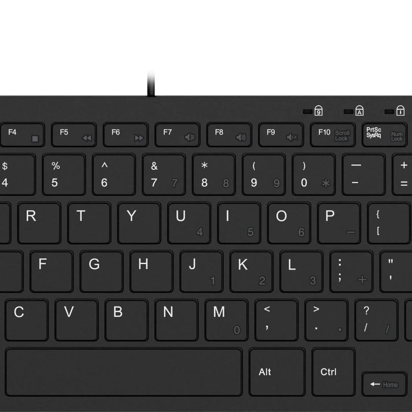 Adesso AKB-510HB Mini Toetsenbord met USB Hub Adesso