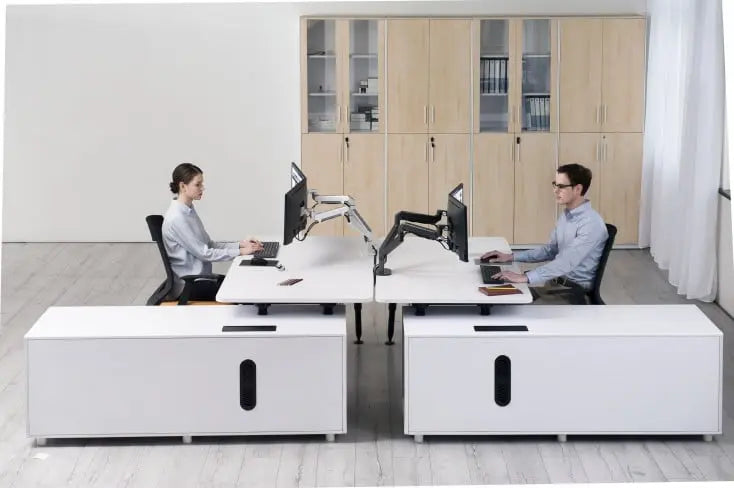 Monitor arm voor 2 schermen - Spire Dual - Monitor beugel twee displays Spire