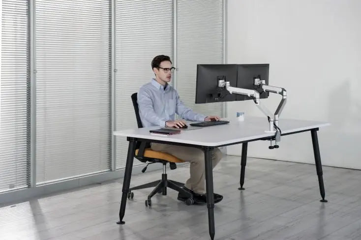 Monitor arm voor 2 schermen - Spire Dual - Monitor beugel twee displays Spire