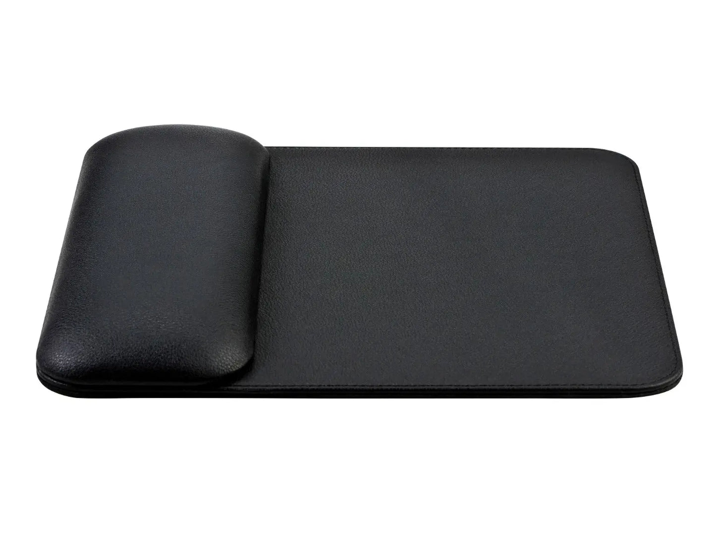 Bureaumat - Extra Grote Muismat met polsondersteuning van echt leer - 495 x 270 x 25 mm (LxBxH) Coolgods