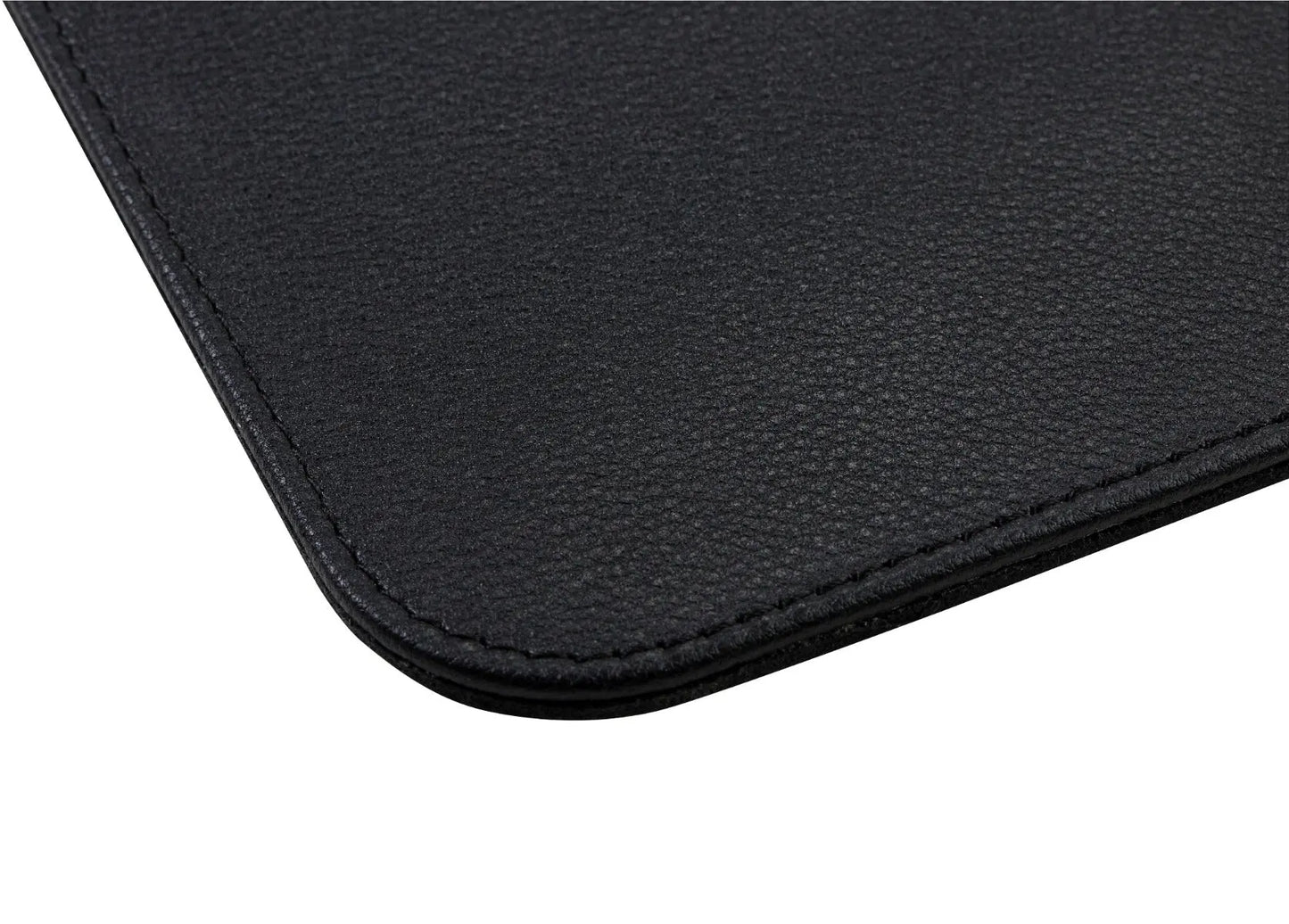 Bureaumat - Extra Grote Muismat met polsondersteuning van echt leer - 495 x 270 x 25 mm (LxBxH) Coolgods