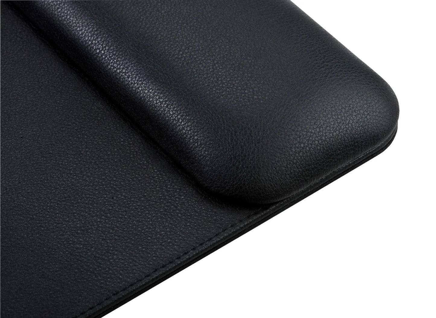 Bureaumat - Extra Grote Muismat met polsondersteuning van echt leer - 495 x 270 x 25 mm (LxBxH) Coolgods