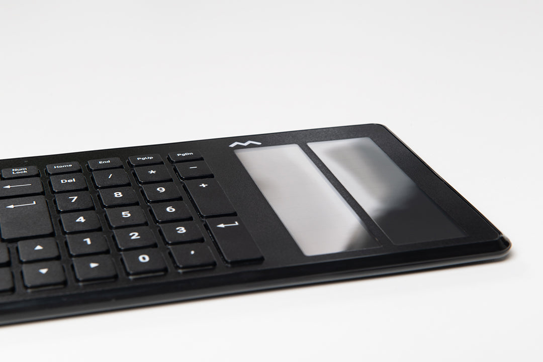 Mousetrapper Type – Ergonomisch toetsenbord met zonnecellen