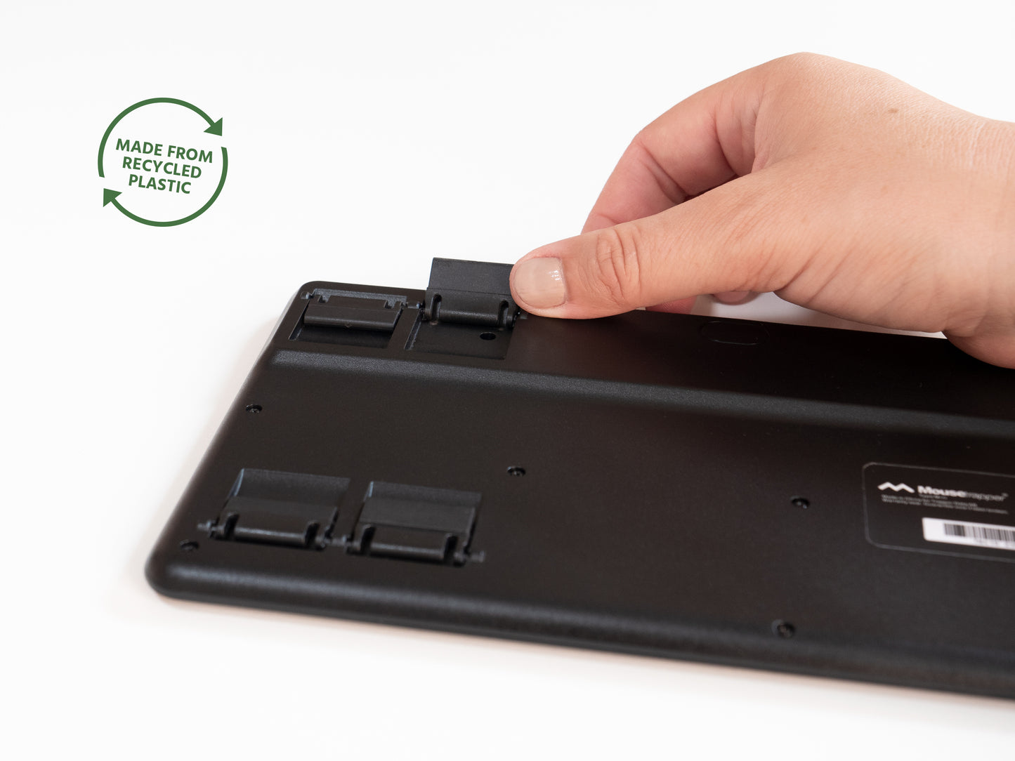Mousetrapper Type Mini draadloos toetsenbord – compact, stijlvol en ergonomisch
