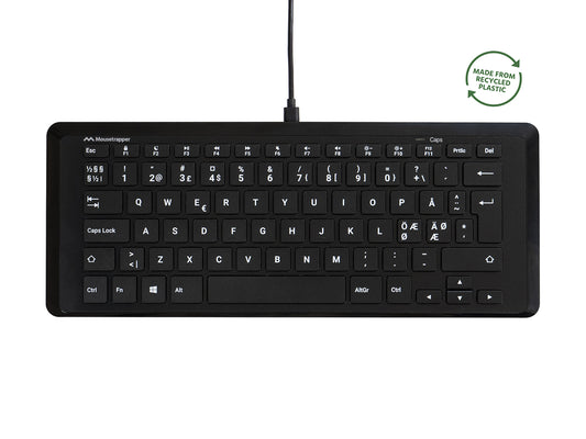 Mousetrapper Type Mini draadloos toetsenbord – compact, stijlvol en ergonomisch