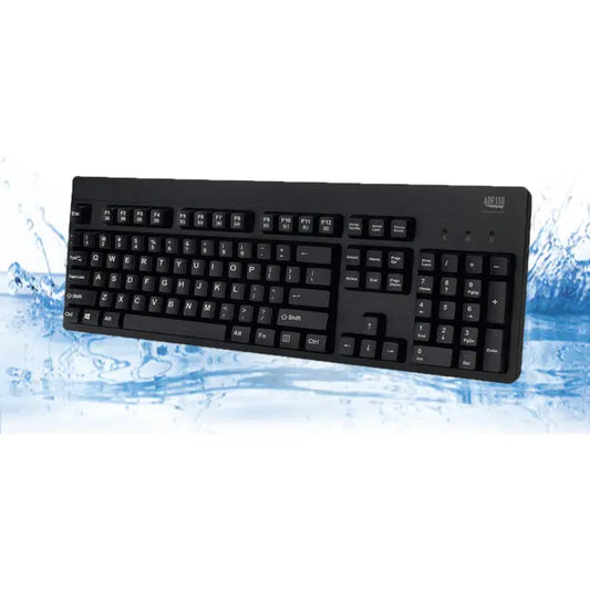 Adesso AKB-630UB Waterdicht toetsenbord - Medisch antibacterieel toetsenbord - Zwart - USB Adesso