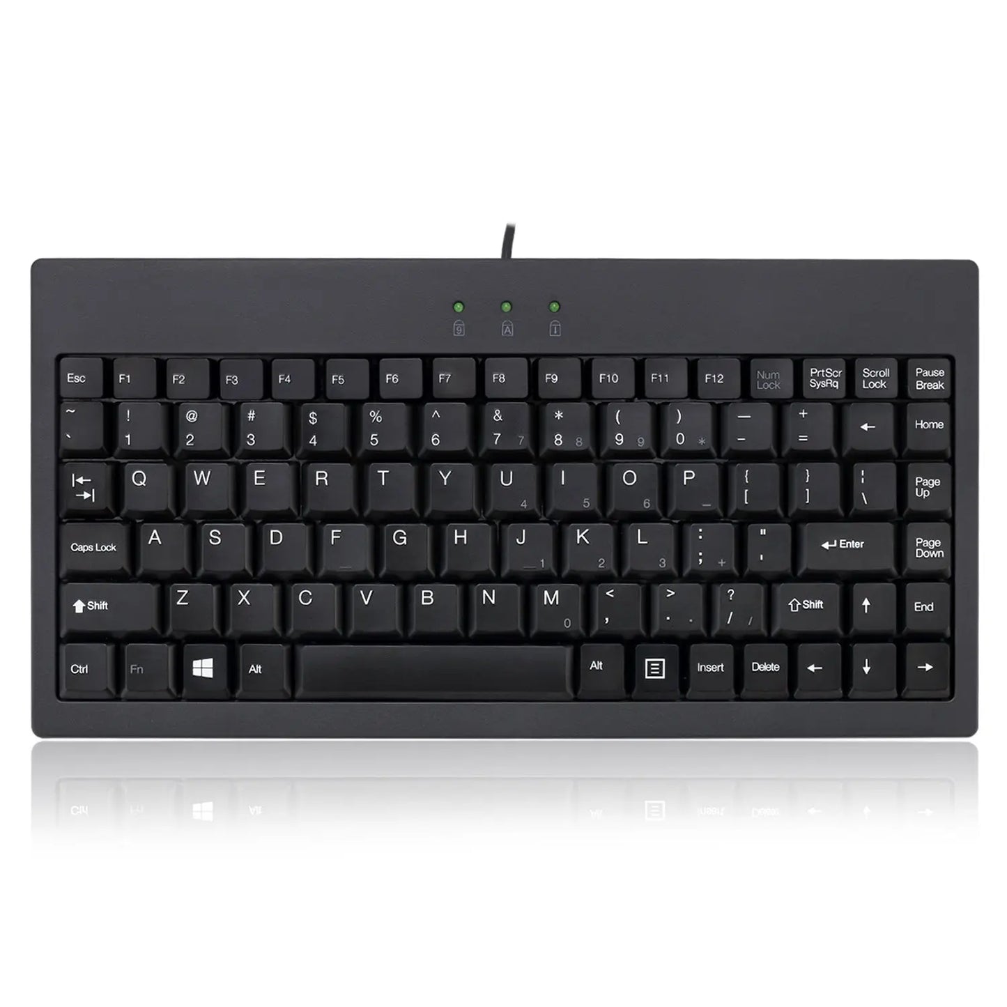 Adesso AKB-110B - Mini toetsenbord - Bedraad USB - Zwart