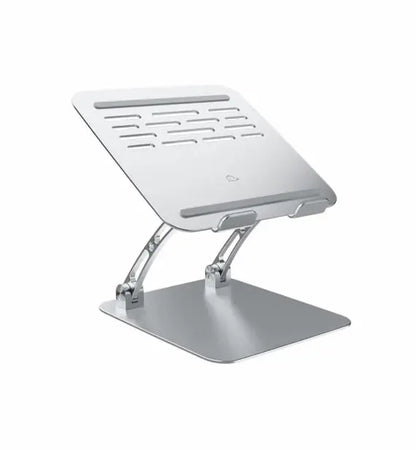 VersaStand Laptopstandaard - Aluminium Laptophouder - Laptopverhoger - Opvouwbaar - Zilver