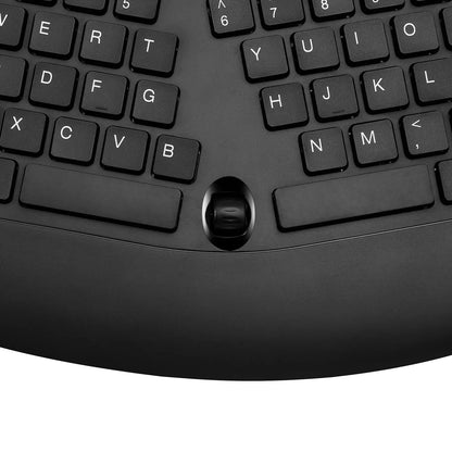 Draadloos ergonomisch toetsenbord en muis
