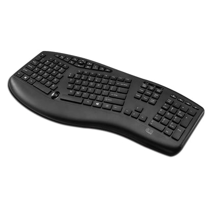 Draadloos ergonomisch toetsenbord en muis