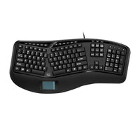 Adesso AKB-450UB Ergonomisch toetsenbord met touchpad muispad Adesso
