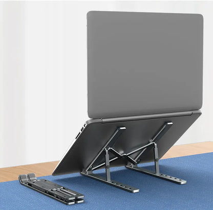 Ergonomische Laptop houder - Zwart - Laptop Standaard - Verstelbaar