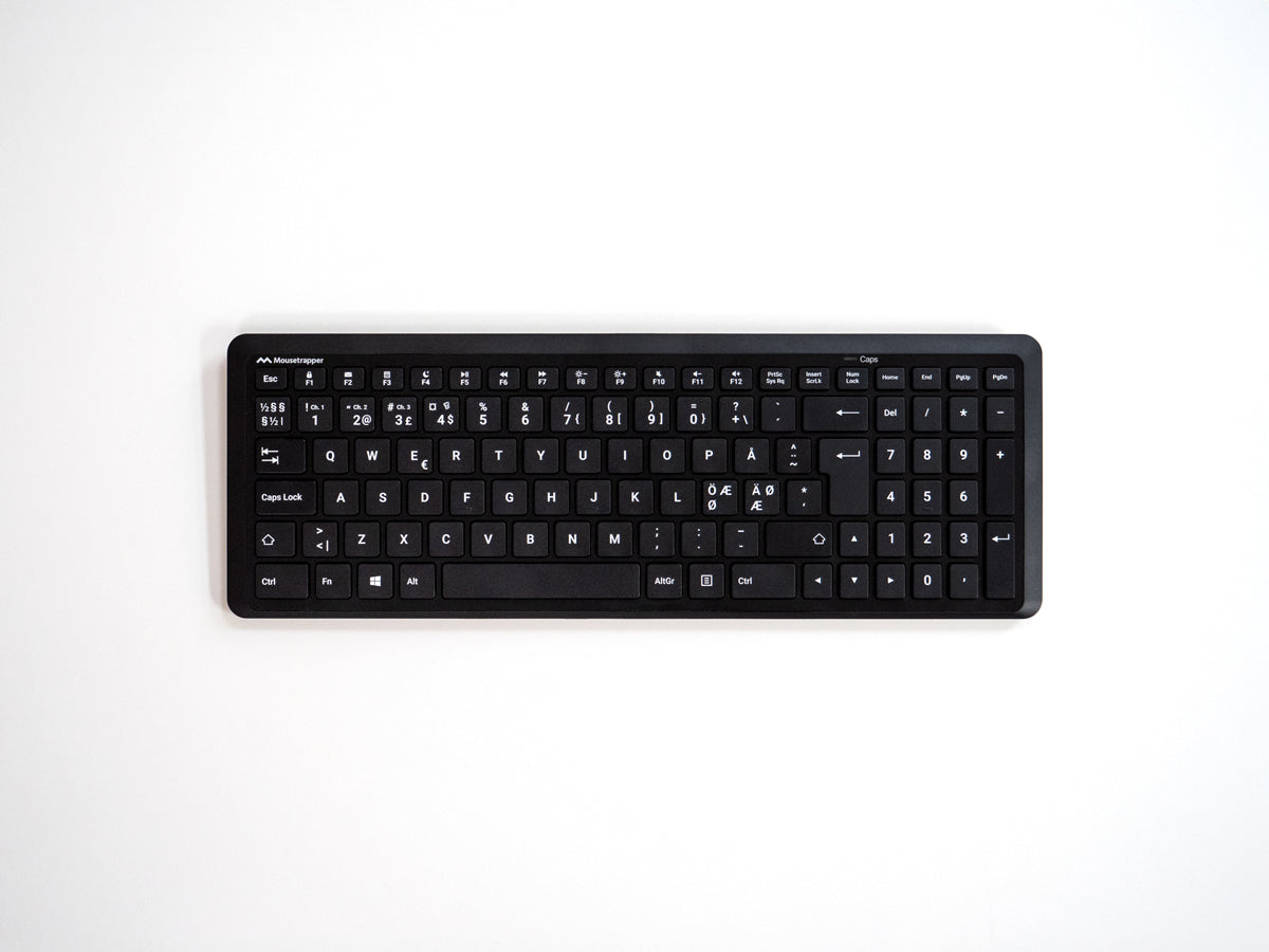 Mousetrapper Type Midi - Compact ergonomisch toetsenbord