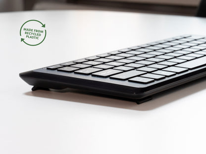 Mousetrapper Type Mini draadloos toetsenbord – compact, stijlvol en ergonomisch