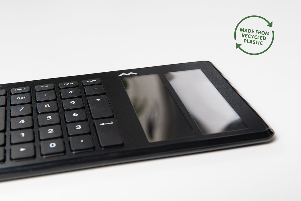 Mousetrapper Type – Ergonomisch toetsenbord met zonnecellen